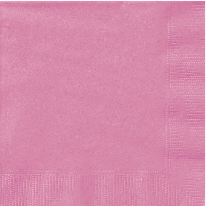 Servetten - Donker roze - 20 stuks