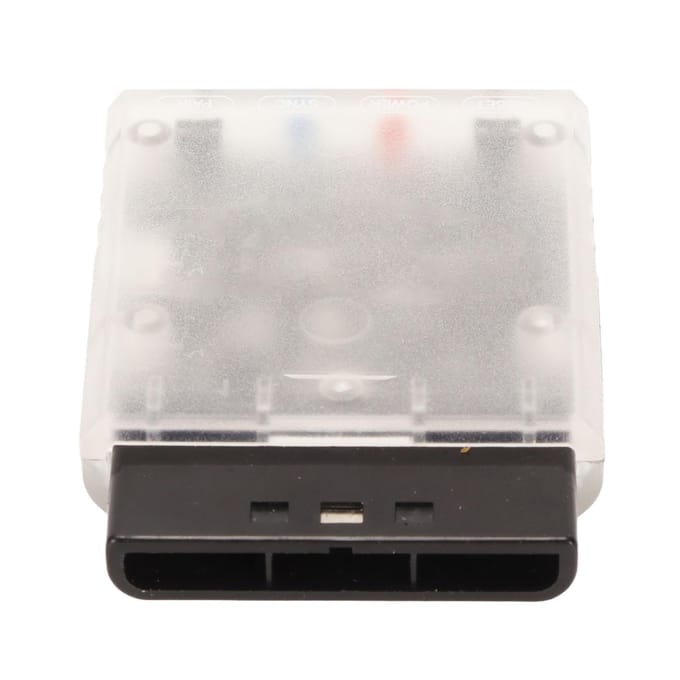 Adaptateur de manette sans fil Bluetooth multijoueur Adaptateur sans fil Bluetooth à faible latence pour PS2 white