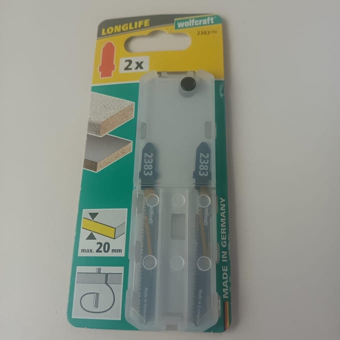 wolfcraft - Decoupeerzaagblad HCS, T-schacht - 2383000