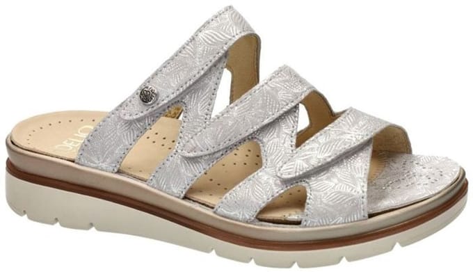 Fidelio Hallux -Dames - zilver - slippers & muiltjes - maat 37