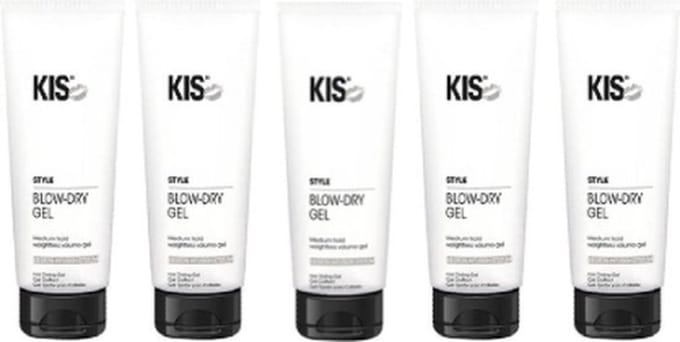 KIS - Kappers Blow Dry Gel - voordeelverpakking - 10 x 200ml