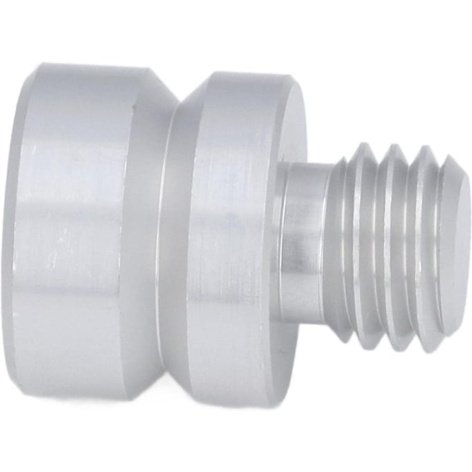 Prisma Adapter 58x11 Schroefdraad 20mm Lang Aluminium GPS RTK Adapter voor Statief Totaalstation Basis white