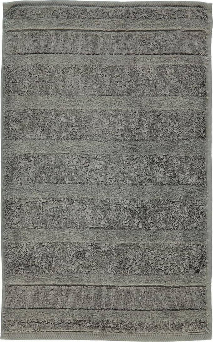 Cawo Noblesse2 Uni Gastendoekje - Grafiet 30x50