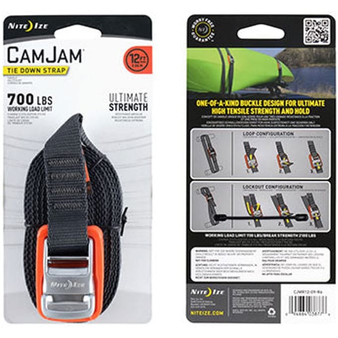 Nite ize camjam tie down spanband grijs
