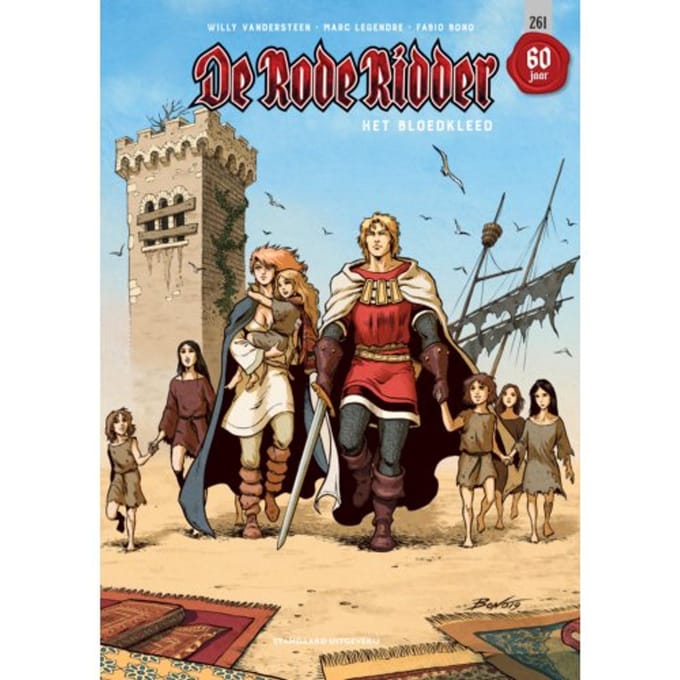 Het Bloedkleed - De Rode Ridder - Willy Vandersteen