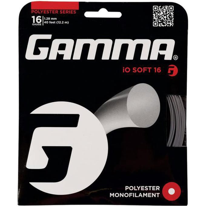 Gamma IO Soft Charcoal Set Snaren 12,2m-Grijs
