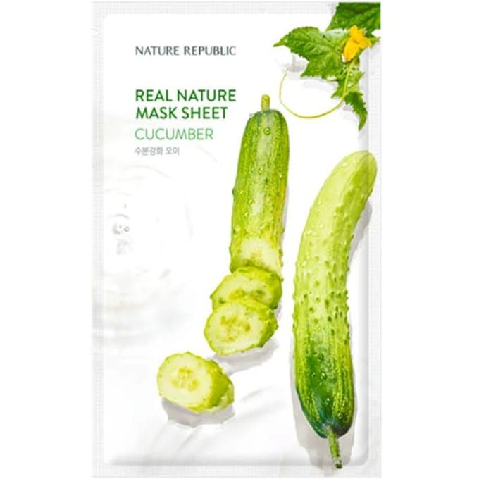 Nature Republic Real Nature Cucumber Mask Sheet 1 st