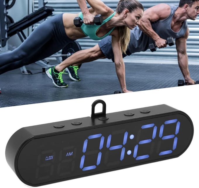 ApexArte® Interval Timer - Stopwatch - Gym Timer
