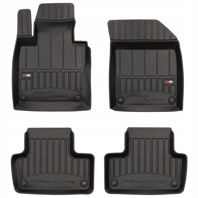 FROGUM ProLine - VOLVO XC60 II - rubberen vloermatten - automat - hoge rand - perfecte pasvorm