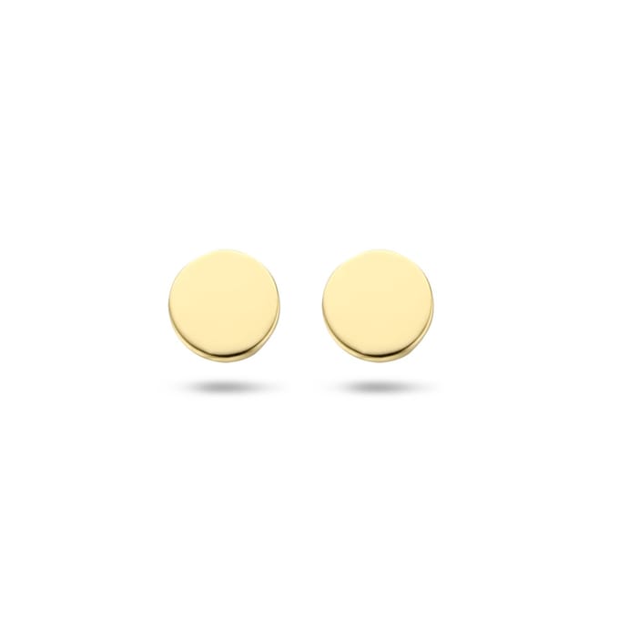 Sparkle14 Oorknoppen Rond 4 mm - Goud
