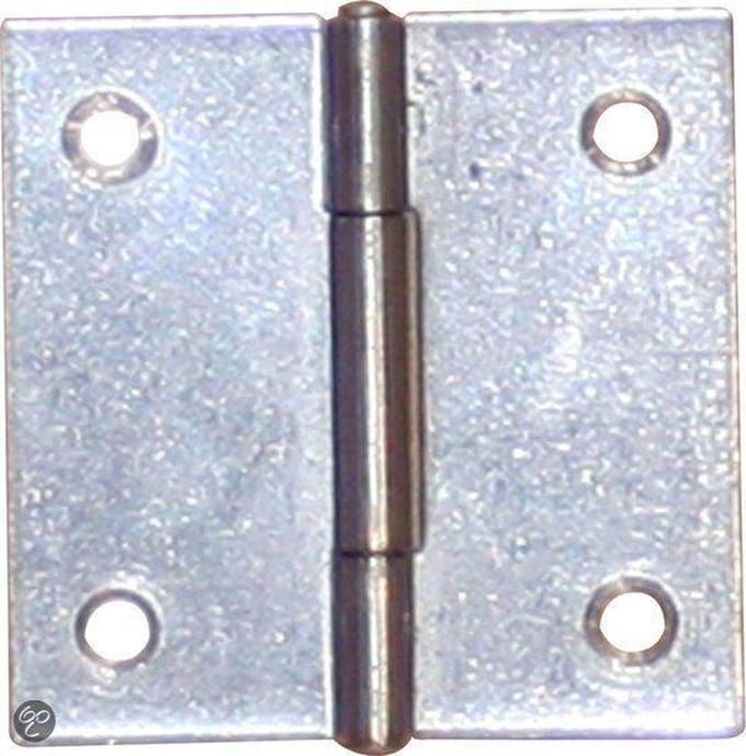 RVS Scharnier - 70 x 70 mm
