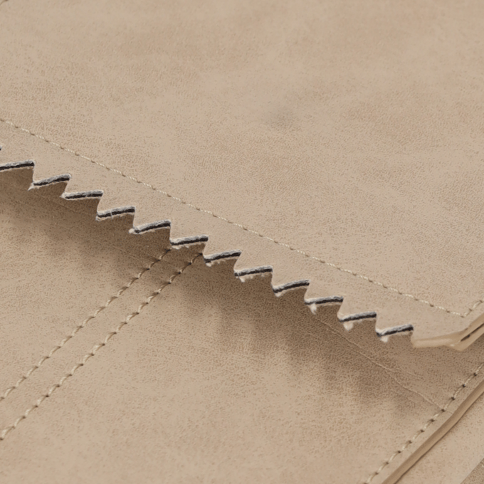 Telefoontasje dames crossbody - PU Leer - Licht Beige