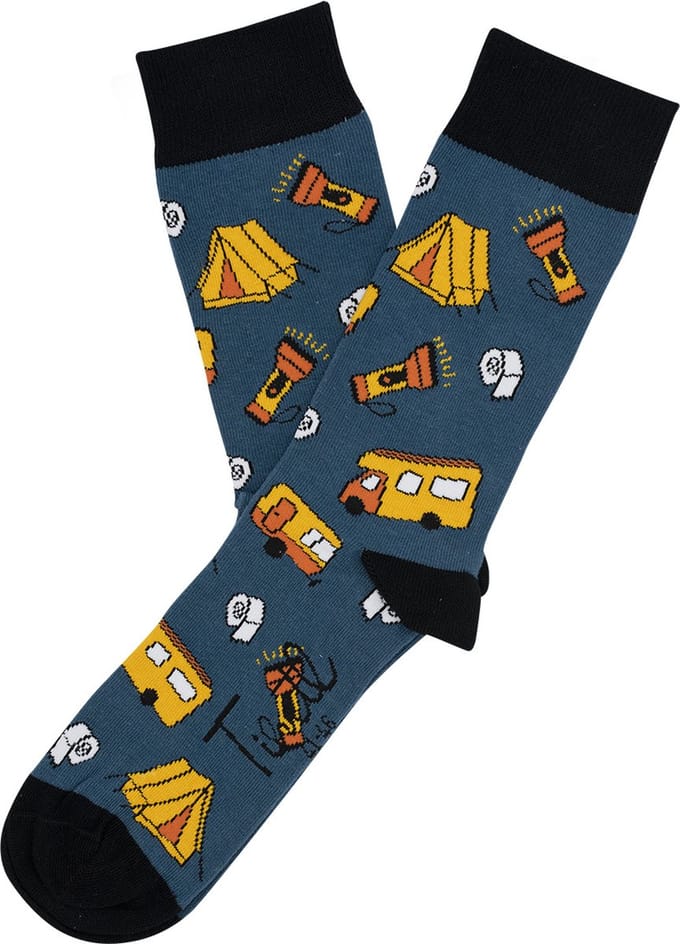 Tintl socks unisex sokken | Dutch - Camping life (maat 41-46)