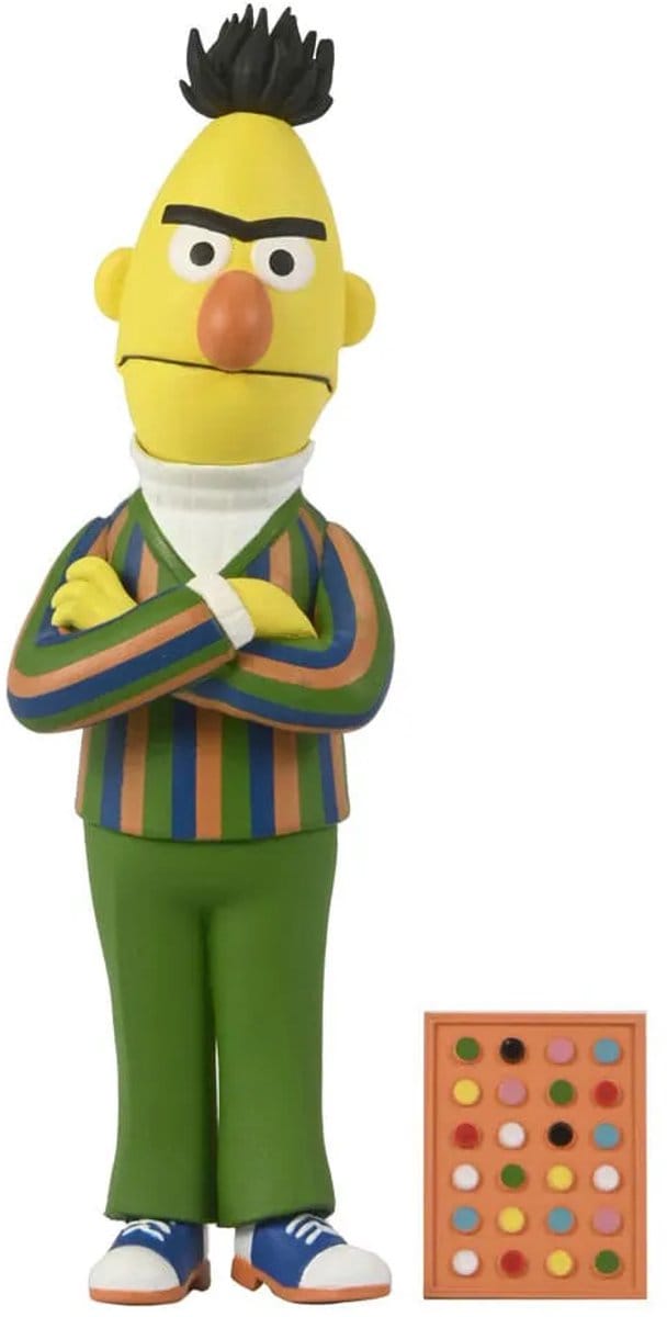 NECA Sesame Street Toony Classics Action Figure Bert 15 cm Action Figuur