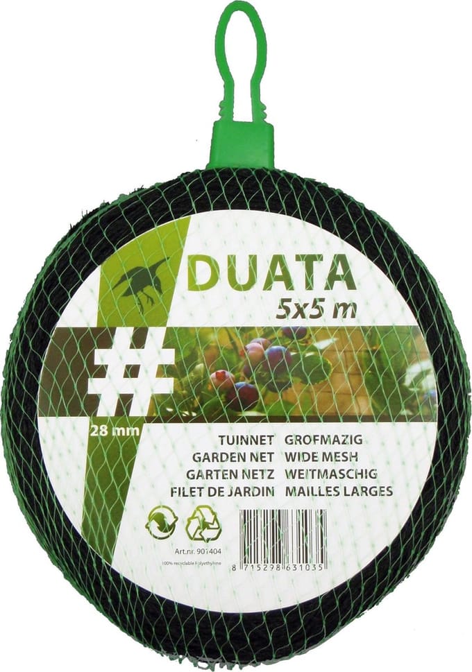 Tuinnet grofmazig DUATA - Tuinnet grofmazig - 5 x 5 m