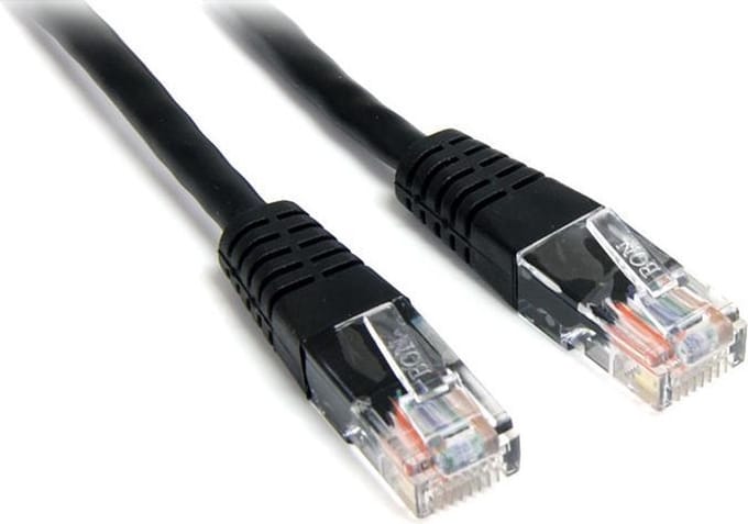 LOGON UTP Cat.5e netwerkkabel 0,5 m Cat5e Zwart