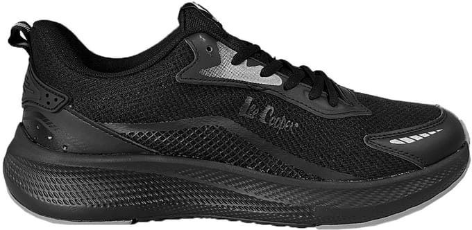 Lee Cooper Heren Sneakers Zwart - Maat 40