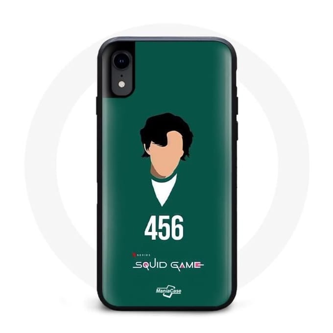 Coque - Maniacase - Iphone X - Squid Game - Noir - Souple noir