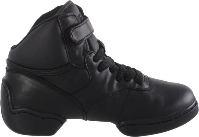 Papillon Danssneakers Splitzool Hoog Model Zwart Maat 43,5