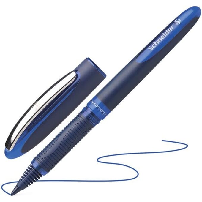 Schneider rollerball - One Business - 0,6mm - blauw - S-183003