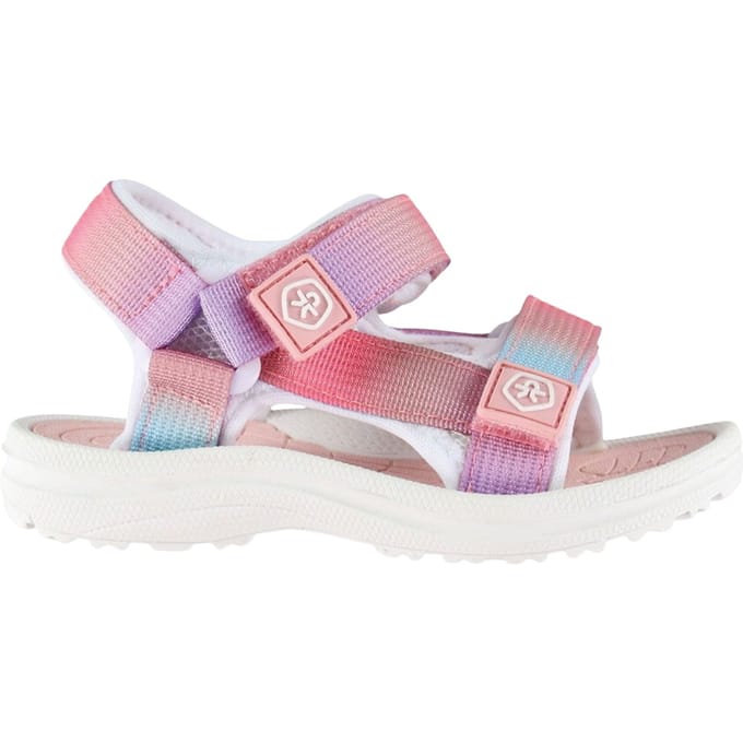 Color Kids Colorblock W. Velcro Sandalen Junior