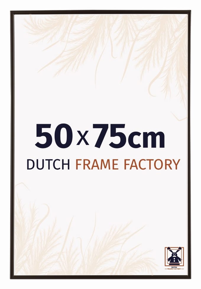 Fotolijst 50x75 cm - Kunststof - Antraciet - Easy