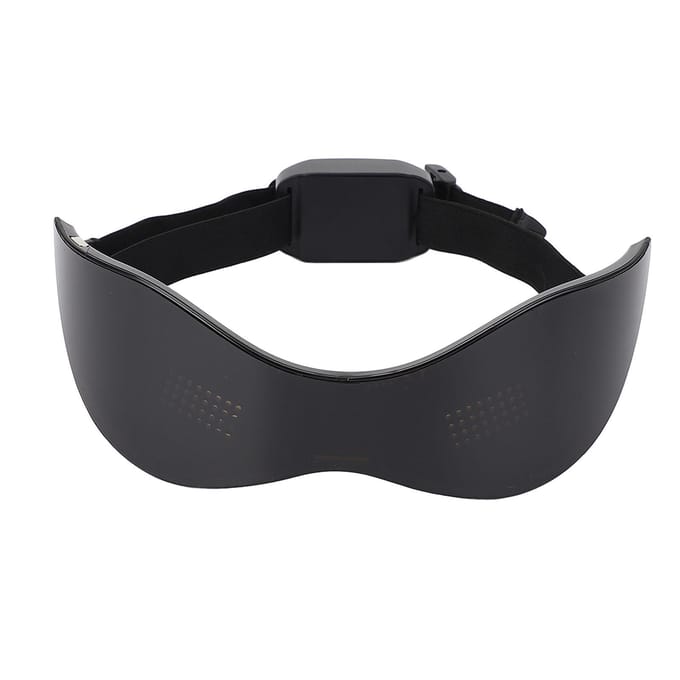 LED Bril Volwassenen Bluetooth Programmeerbaar Cosplay Feestartikelen voor Kerstmis Allerheiligen Verjaardag black
