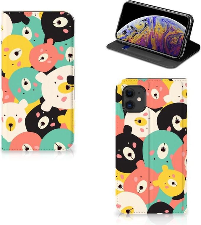 Apple iPhone 11 Magnet Case Bears