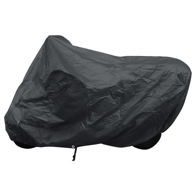 vidaXL Motorhoes polyester grijs