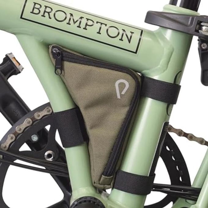 Boomerang Bag - Frame Bag voor Brompton Bike | Fietsaccessoires Groen