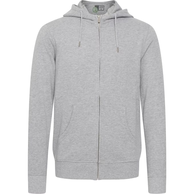 Hooded sweatshirt met rits Solid Morgan 6197724