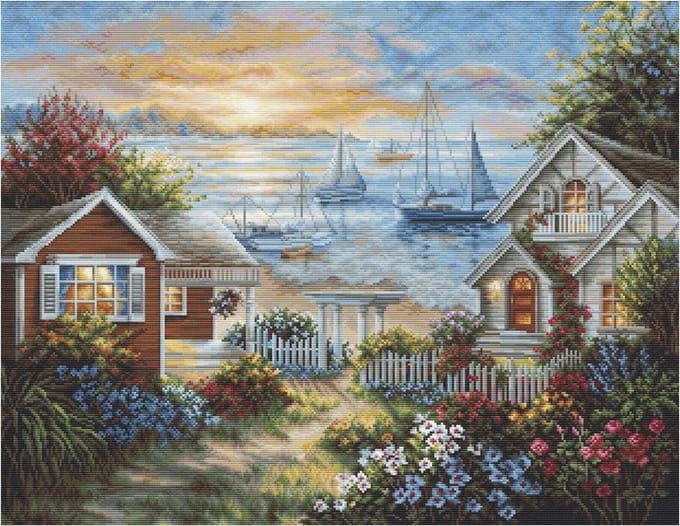 Luca-S Tranquil Seafront borduren (pakket) B619