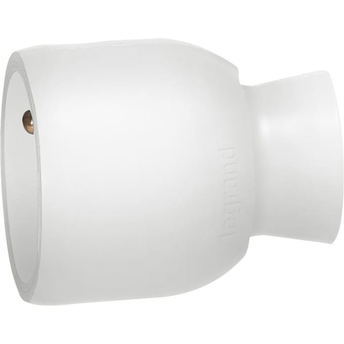 Legrand Rechte Witte Stekker Met Aardecontact - 050417 [15 stuks]