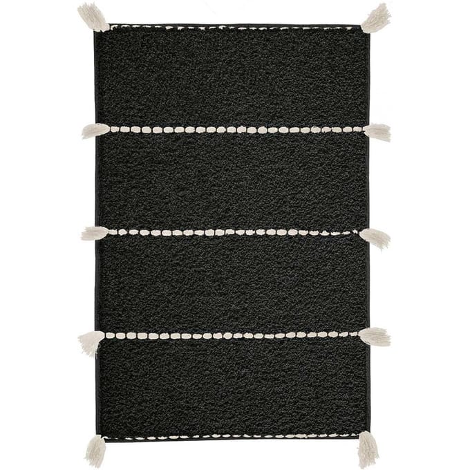 Kleine Wolke - Badmat - Travis - 70x120 cm - Zwart