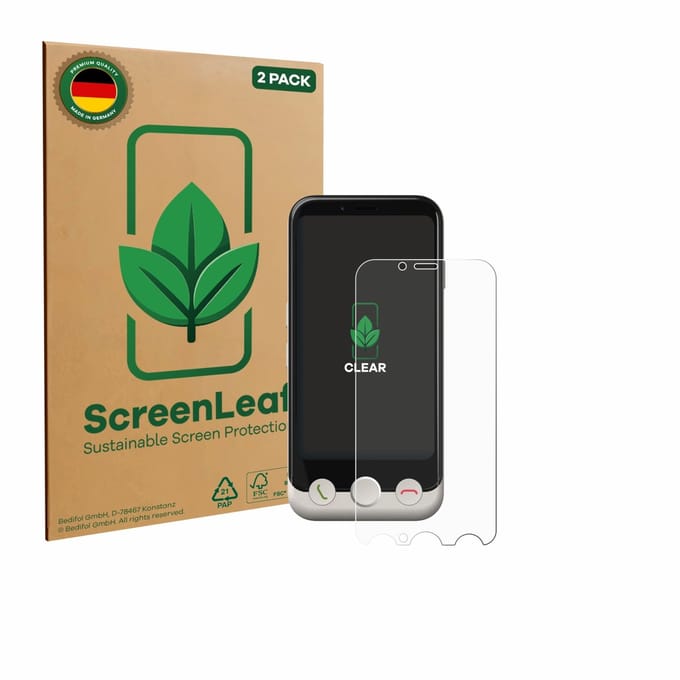 2 Stuks Screenprotector voor Doro Aurora A10 - Hoogwaardige Beschermfolie transparant