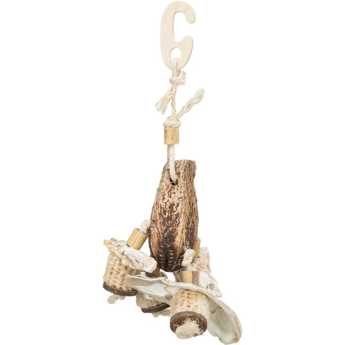 Trixie Toy mahogany pod/sea shells 26 cm