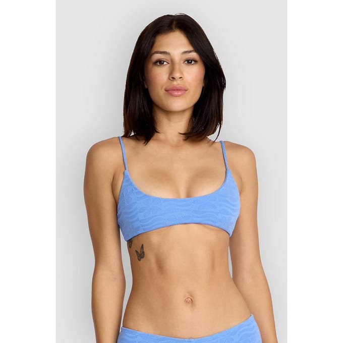 Volcom Coco Crop Bikini Top blauw