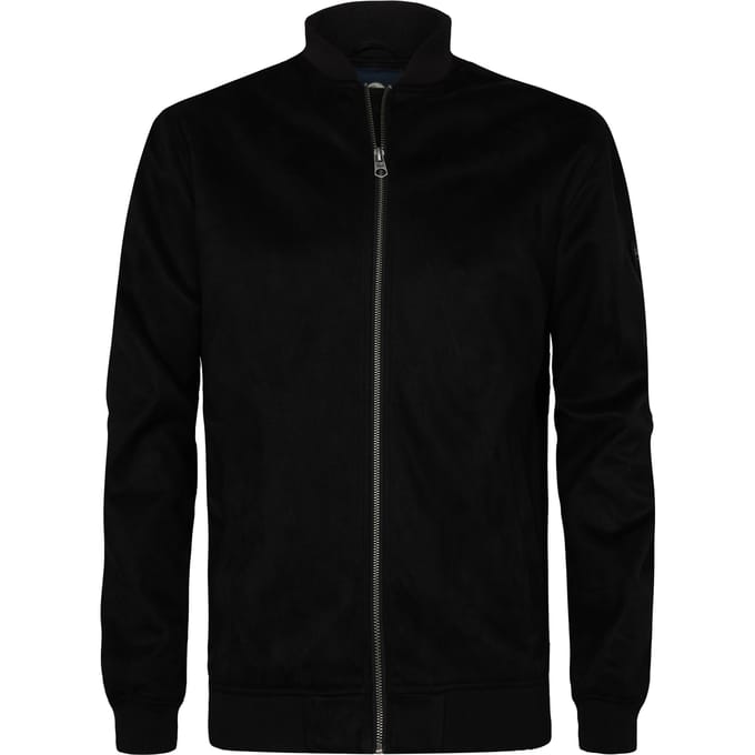 Petrol Industries - Heren Bomber Jas Atlas - Zwart - Maat M