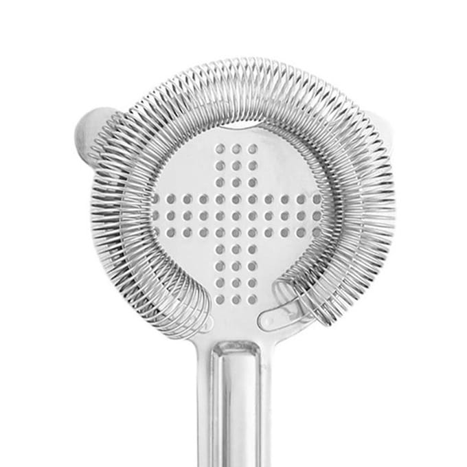 5-delige Cocktail Mixset Roestvrij Staal 750ML Cocktailshaker Lepel Maatbeker Klem en gray