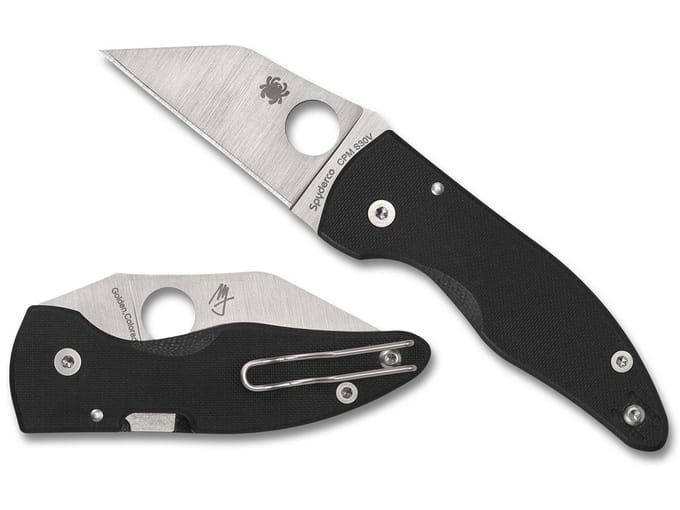 Spyderco Zakmes Microjimbo Black CPM S30V