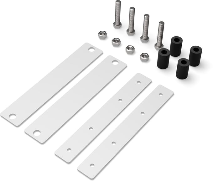 Bodo® - Wasmachine Verhoger connectieset - Wit - voor WV52 - WV53 - WVH53