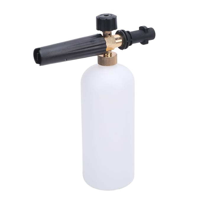 Schuimlans Efficiënte Reiniging 1L Grote Capaciteit Auto Schuim Spray Tool Hogedrukreiniger Schuim white