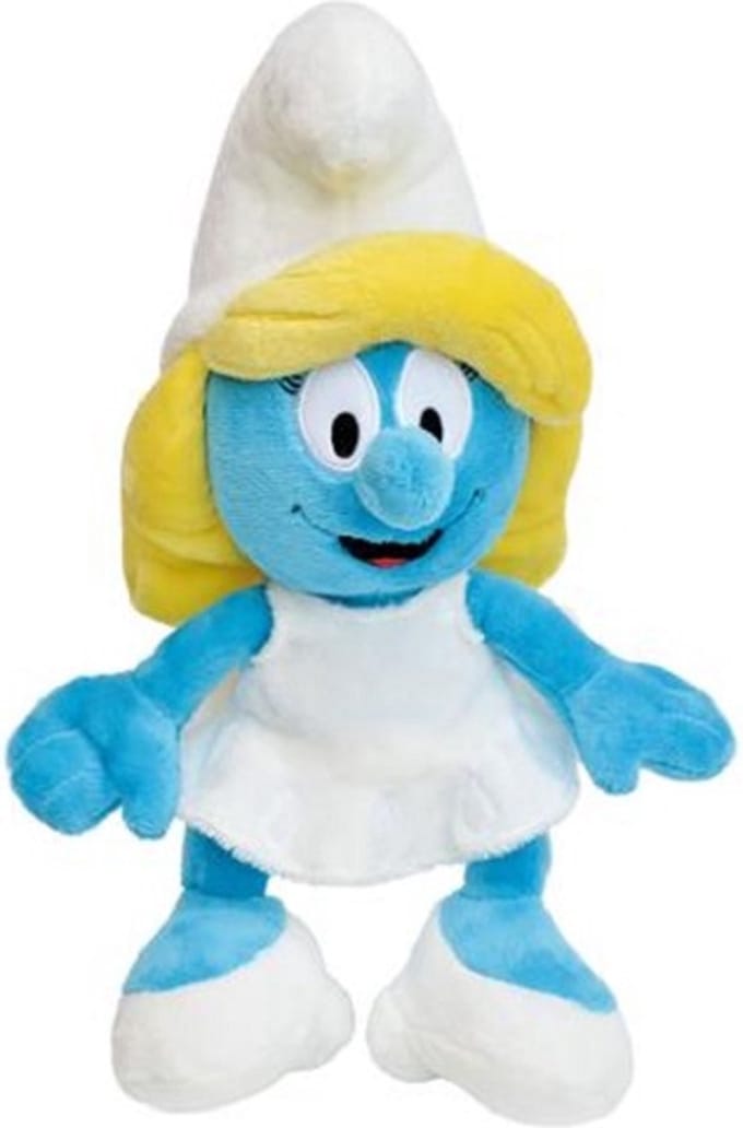Puppy De Smurfen knuffel Smurfin - Pluche knuffel van 30 cm