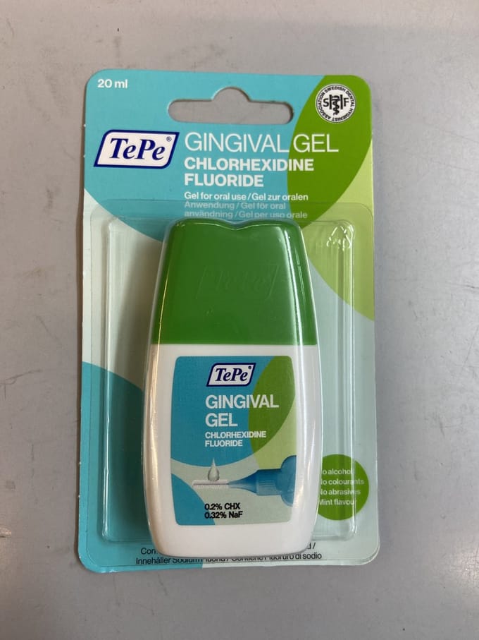 Tepe gingival gel fluor/chx 20 ml
