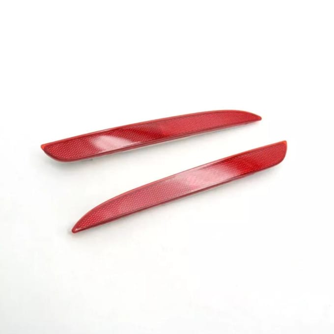 Nieuwe Links & Rechts Rode Achterbumper Reflector Voor Mazda 3 2008-2012 BFF4-51-5M0AF red
