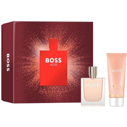 Hugo Boss Alive Geschenkset Eau de Parfum Spray 50ml + Bodylotion 75ml 125 ml