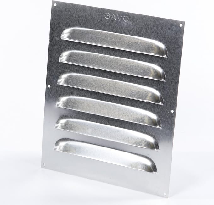 Gavo Schoepenrooster aluminium 25 x 30cm