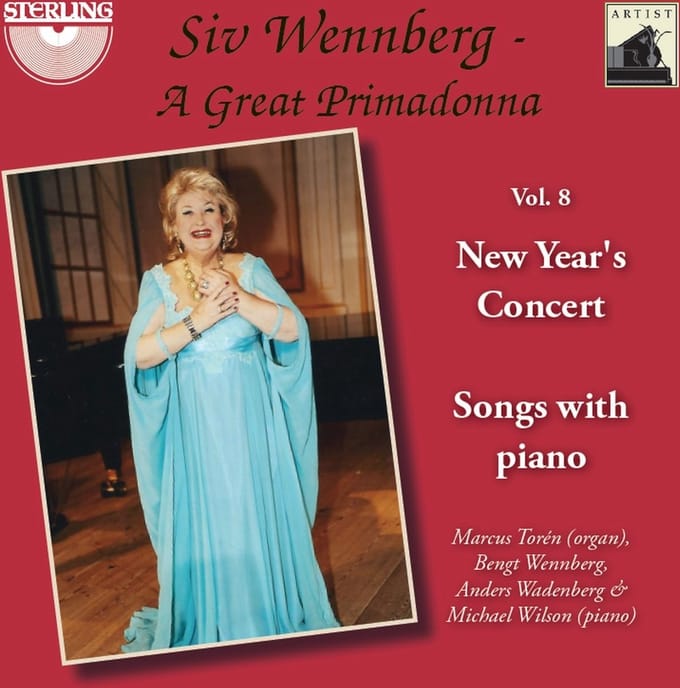 Siv Wennberg - New Year Concert : Songs With Piano (2 CD)