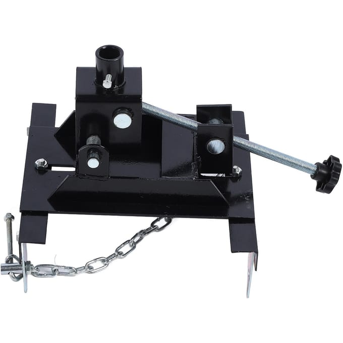 Cric de sol réglable pour voiture 0,5 tonne Capacité Transformateur Adaptateur Cric de transmission black