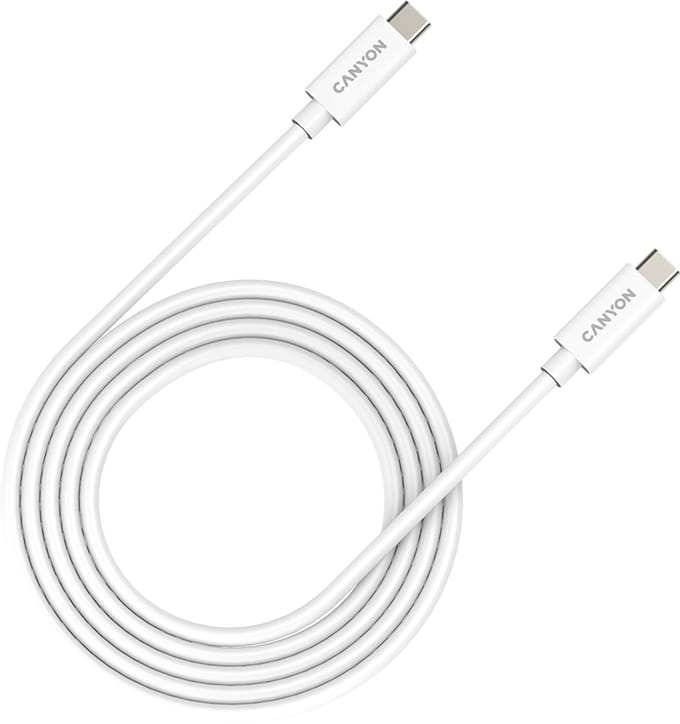 Canyon UC-42 Serie - USB-C naar USB-C Kabel - 240W - 20Gbps - 4K - 2m